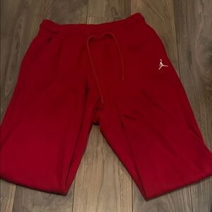 Jordan Red Athletic Shorts